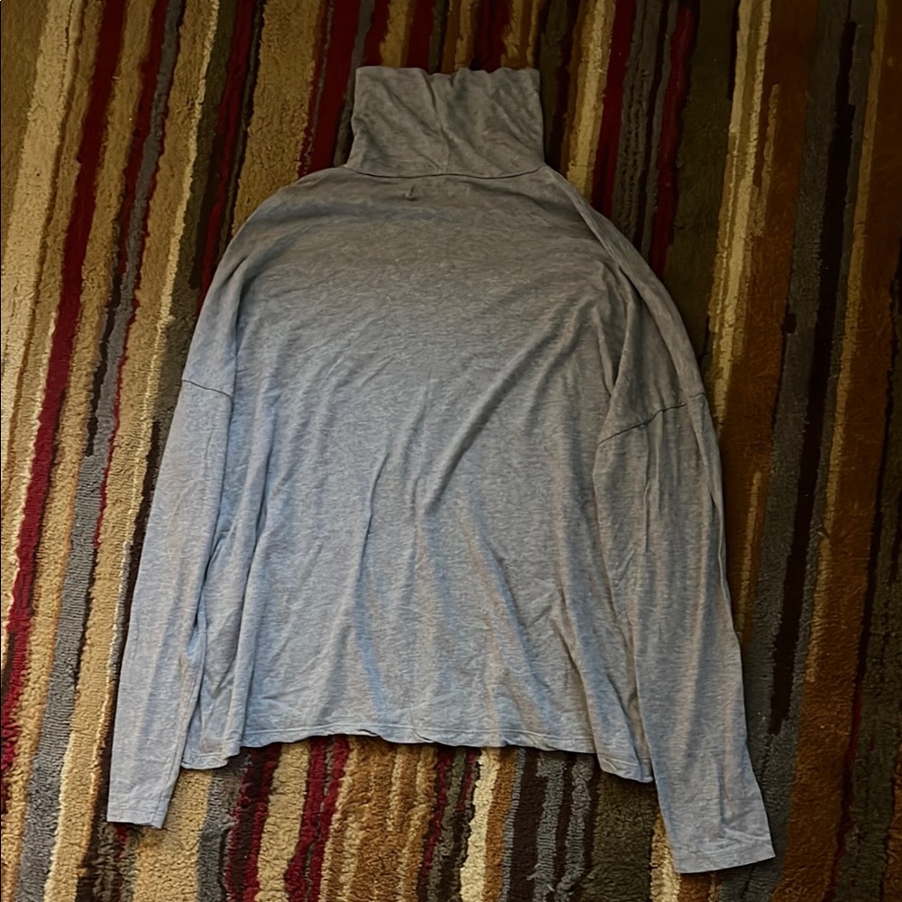 Abercrombie & Fitch Gray Turtleneck Sweater